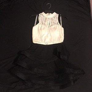 2 piece homecoming dress
